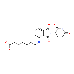 泊马度胺4'-烷基C6-酸结构式