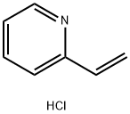 Pyridine, 2-ethenyl-, hydrochloride (1:1) Structure