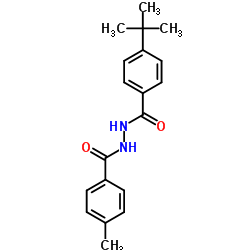4-tert-butyl-N'-(4-methylbenzoyl)benzohydrazide结构式