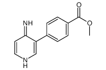 methyl 4-(4-aminopyridin-3-yl)benzoate结构式