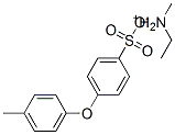 alpha-trimethylammonium4-tolyoxy-4-benzenesulfonate structure