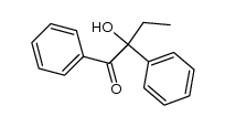 2-hydroxy-1,2-diphenylbutan-1-one Structure