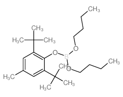 Boric acid,2,6-bis(1,1-dimethylethyl)-4-methylphenyl dibutyl ester Structure