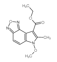 ETHYL 6-METHOXY-7-METHYL-6H-[1,2,5]OXADIAZOLO[3,4-E]INDOLE-8-CARBOXYLATE picture