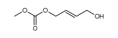 (2E)-4-hydroxybut-2-en-1-yl methyl carbonate结构式