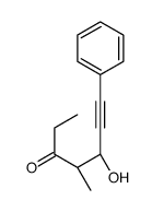 (4R,5R)-5-hydroxy-4-methyl-7-phenylhept-6-yn-3-one结构式