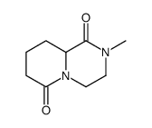 2H-Pyrido[1,2-a]pyrazine-1,6-dione,hexahydro-2-methyl-(9CI) Structure