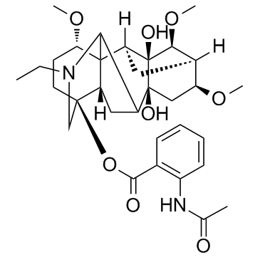 Lappaconitine Structure