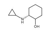 (R)-2-cyclopropylaminocyclohexanol Structure