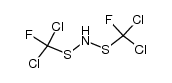 Bis-(dichlorfluormethylsulfenyl)-amin结构式