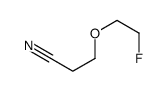 3-(2-Fluoroethoxy)propionitrile结构式