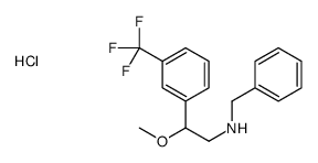 N-benzyl-2-methoxy-2-[3-(trifluoromethyl)phenyl]ethanamine,hydrochloride Structure