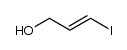 (E)-3-iodoprop-2-en-1-ol Structure