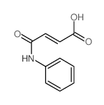 4-Oxo-4-(phenylamino)-2-butenoic acid structure