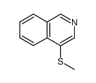 4-(methylthio)isoquinoline Structure