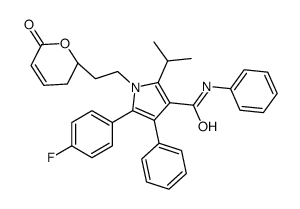 3-Dehydroxy 2,3-Dehydro Atorvastatin Lactone Structure