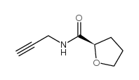2-Furancarboxamide,tetrahydro-N-2-propynyl-,(2R)-(9CI)结构式