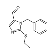 3-benzyl-2-ethylsulfanylimidazole-4-carbaldehyde Structure