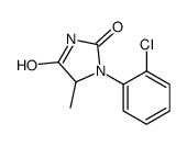1-(2-chlorophenyl)-5-methylimidazolidine-2,4-dione结构式
