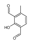 2-hydroxy-4-methylbenzene-1,3-dicarbaldehyde结构式