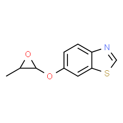 Benzothiazole, 6-[(3-methyloxiranyl)oxy]- (9CI) Structure
