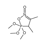 5,5,5-trimethoxy-3,4-dimethyl-4,5-dihydro-5λ5-[1,2,5]oxazaphosphole 2-oxide结构式