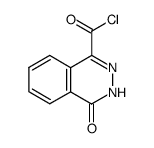 4-oxo-3,4-dihydro-phthalazine-1-carbonyl chloride Structure