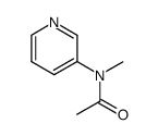 N-methyl-N-[3]pyridyl-acetamide结构式