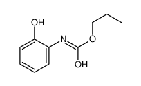 propyl N-(2-hydroxyphenyl)carbamate Structure