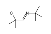 N-tert-butyl-2-chloro-2-methylpropan-1-imine Structure