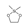 2,2-dimethyl-1,3,2-dioxasilolane结构式