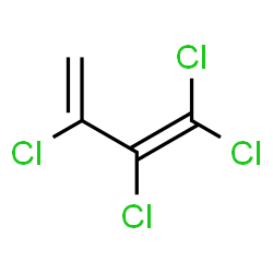 1,3-butadiene, tetrachloro- Structure