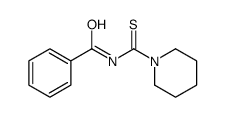 N-(piperidine-1-carbothioyl)benzamide结构式