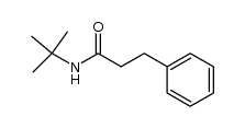 N-(1,1-dimethylethyl)-3-phenylpropionamide结构式