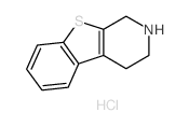 [1]Benzothieno[2,3-c]pyridine,1,2,3,4-tetrahydro-,hydrochloride Structure