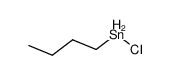 n-Butyl-zinn-chlorid-dihydrid Structure