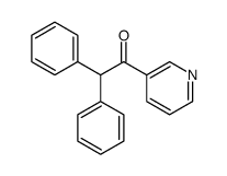 2,2-diphenyl-1-pyridin-3-ylethanone Structure