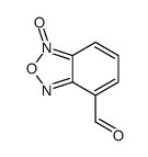 1-oxido-2,1,3-benzoxadiazol-1-ium-4-carbaldehyde Structure