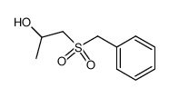 1-(phenylmethylsulfonyl)propan-2-ol结构式