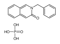 2-benzylisoquinolin-3-one,phosphoric acid结构式