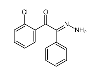 1-(2-chlorophenyl)-2-hydrazinylidene-2-phenylethanone Structure