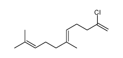 2-chloro-6,10-dimethylundeca-1,5,9-triene结构式