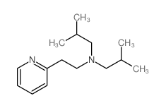 2-Pyridineethanamine,N,N-bis(2-methylpropyl)- structure