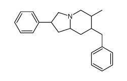 7-benzyl-6-methyl-2-phenyl-1,2,3,5,6,7,8,8a-octahydroindolizine结构式