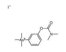 [3-(dimethylcarbamoyloxy)phenyl]-trimethylarsanium,iodide结构式