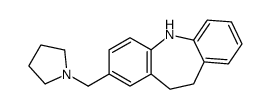 10,11-Dihydro-2-(1-pyrrolidinylmethyl)-5H-dibenz[b,f]azepine picture