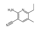 3-Pyridinecarbonitrile,2-amino-6-ethyl-5-methyl- picture