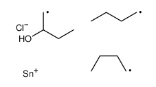1-[dibutyl(chloro)stannyl]butan-2-ol Structure