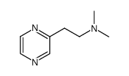 dimethyl-(2-pyrazin-2-ylethyl)-amine结构式