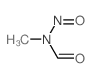 N-甲基-N-亚硝基甲酰胺结构式